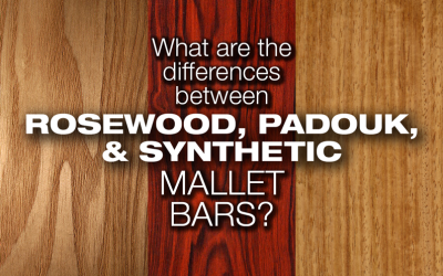 Differences Between Natural and Synthetic Mallet Bars