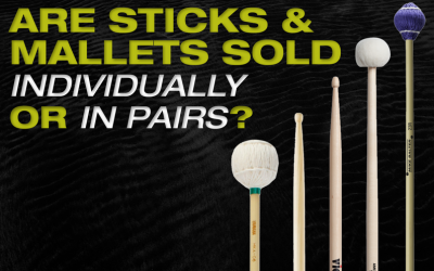Are Sticks and Mallets Sold Individually or in Pairs?
