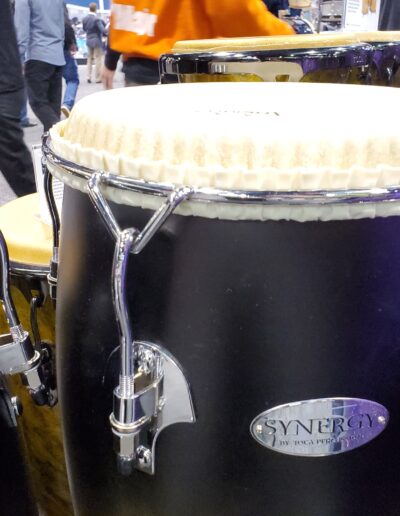 Low Profile Hoops on the Toca Synergy Deluxe Congas