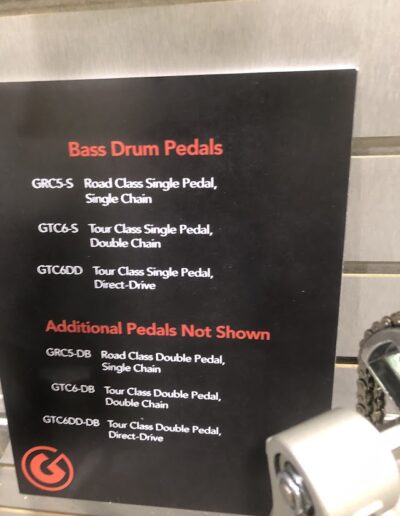 Bass Drum Pedals Details