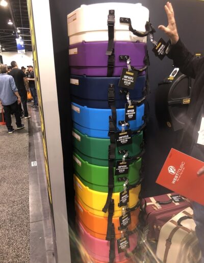 Hardcase Drum Case Color Options - Rainbow