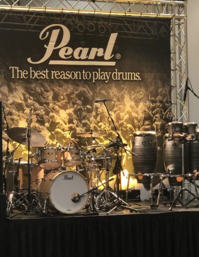 Pearl Booth at NAMM