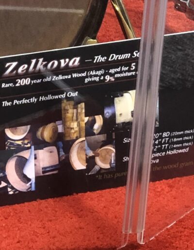 Zelkova Drum Set Details