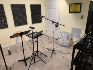 Home Lesson Studio Set Up